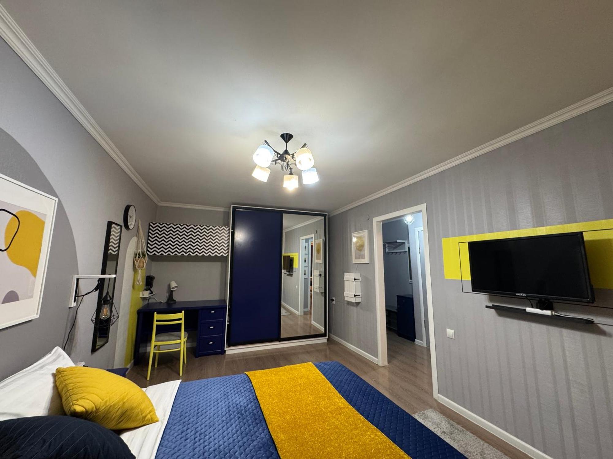 Almatyda На Басенова Apartment Phòng bức ảnh